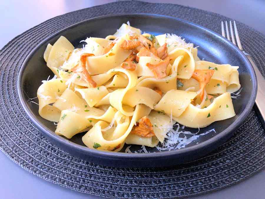Pappardelle With Chanterelles Recipe Cuisine Fiend